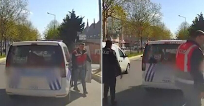 Şoföre “Kafanı Tutuyorum” dedi: Polisden kaldırıldı – son dakikanın Türkiye haberlerinin