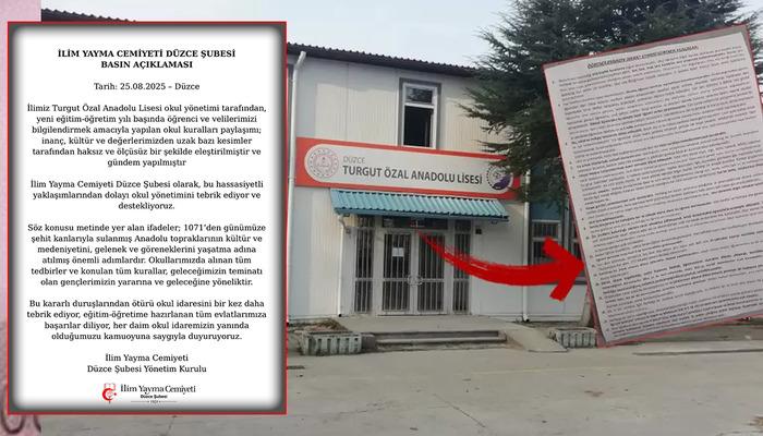 Liceo di Düsce'deki beyandan sonra, Bilim Diffli'nin yeni beyanı