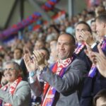 Yenilgi ekibinin destekçileri yeni stadyuma zarar verdi