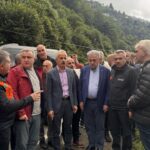 Bakan Uraloloğlu ve Bak Rize: Sel bölgesinde işler devam ediyor