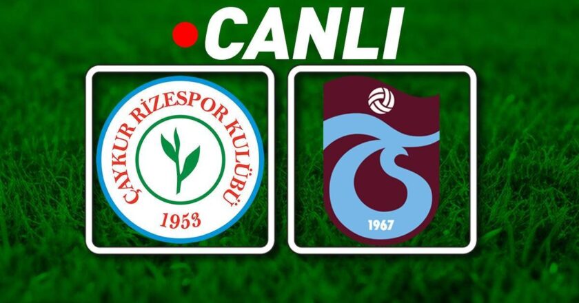 Çaykur Rizespor – Trabzonspor Maçı Bein Sports 1 canlı | Karadeniz derbisi için duygular yoğun