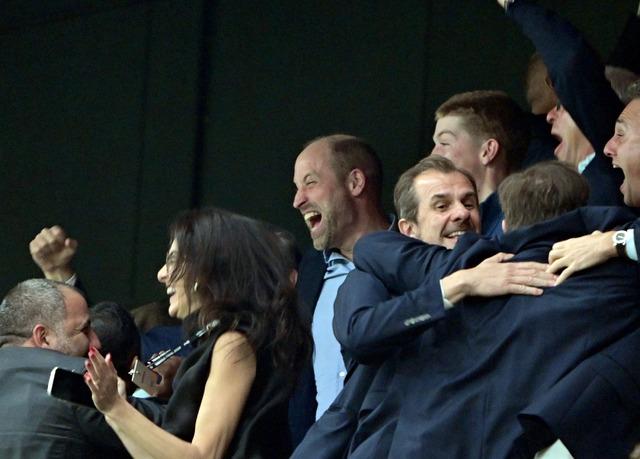 Galler Prensi William’ın gol sevinci kamerada ⚽️
