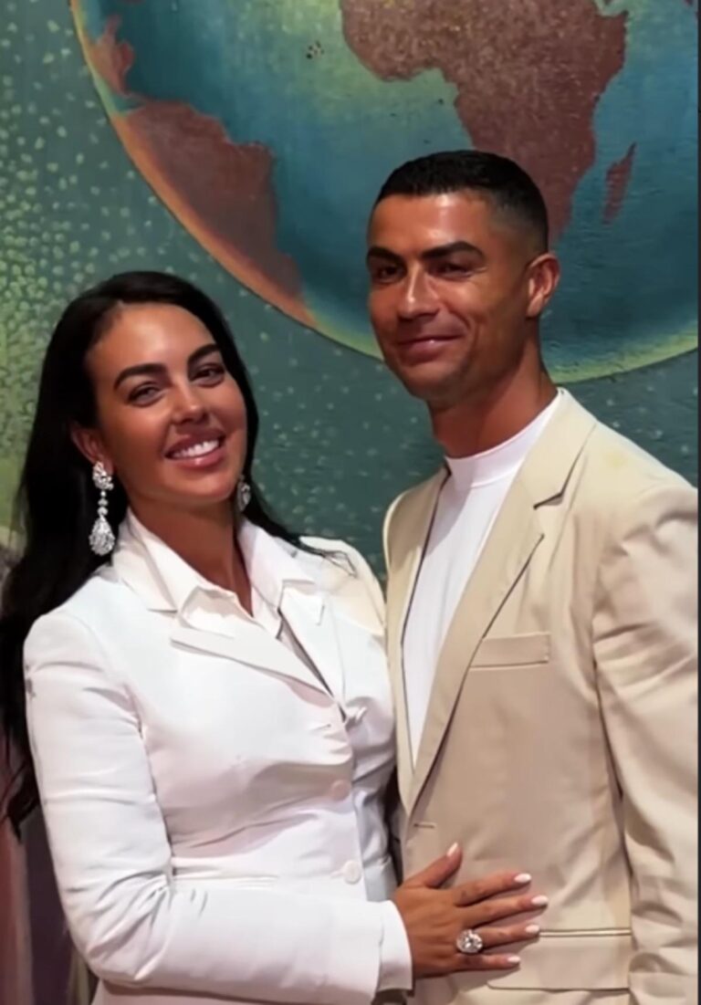 Cristiano Ronaldo ve Georgina Rodriguez’in düğününden kareler! Gelinlik ve damatlık yok